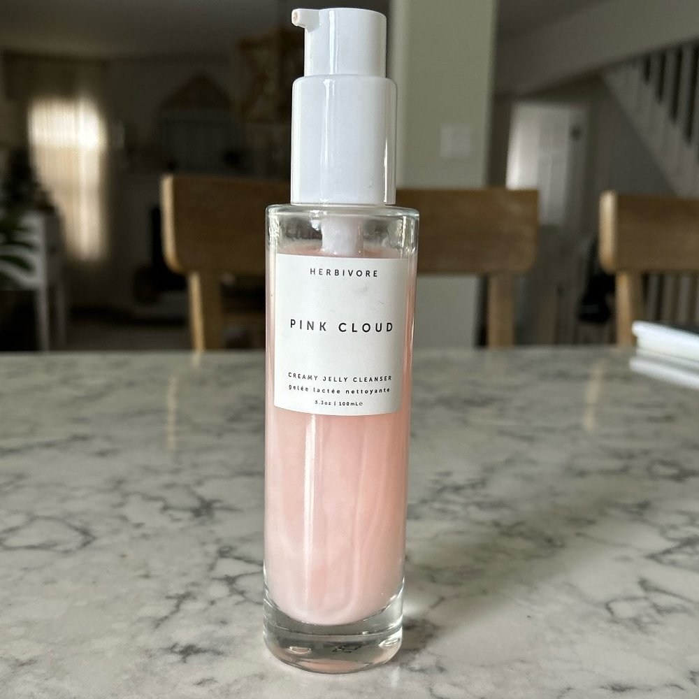 Herbivore PINK CLOUD Rosewater + Tremella Creamy Jelly Cleanser